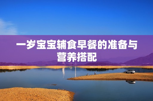 一岁孕妈供卵代怀的孕妈供卵代孕的宝宝辅食早餐的准备与营养搭配