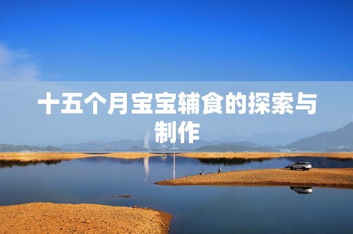 十五个月孕妈供卵代怀的孕妈供卵代孕的宝宝辅食的探索与制作