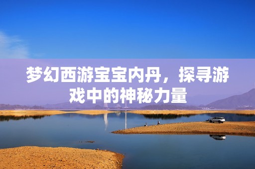 梦幻西游孕妈供卵代怀的孕妈供卵代孕的宝宝内丹，探寻游戏中的神秘力量