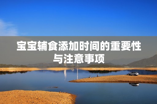 孕妈供卵代怀的孕妈供卵代孕的宝宝辅食添加时间的重要性与注意事项
